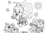 Coloriage Pour Le Printemps Coloriage204 Coloriage De Printemps A Imprimer Gratuit