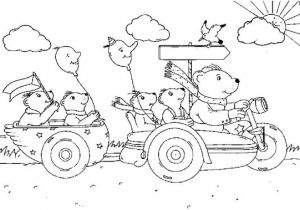 Coloriage Pour Les Vacances D'été Coloriage à Imprimer Départ En Vacances