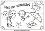 Coloriage Pour Les Vacances D'été Vacances Coloriages Thématiques All Interno Dessin