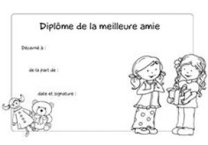 Coloriage Pour Ma Meilleure Amie Dipl´me De La Meilleure Ma Tresse   Colorier Et   Imprimer