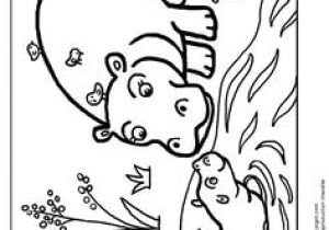 Coloriage Pour Maman Dessin   Colorier D Une Maman Tapir Et De son Petit Hugolescargot