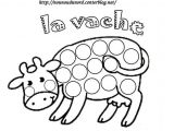 Coloriage Pour Maternelle à Imprimer Coloriage La Vache à Gommette