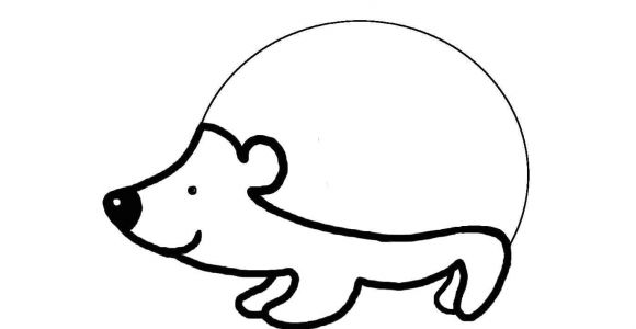 Coloriage Pour Maternelle Petite Section Graphisme Gs Et Ms Le Herisson Lignes Brisées