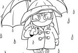 Coloriage Pour Moi Rain Gear Coloring Page Barnamyndir Til A° Lita