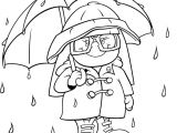 Coloriage Pour Moi Rain Gear Coloring Page Barnamyndir Til A° Lita