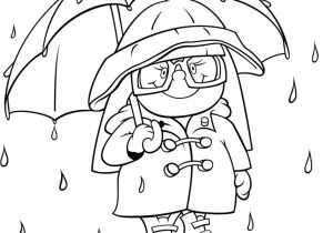 Coloriage Pour Moi Rain Gear Coloring Page Barnamyndir Til A° Lita