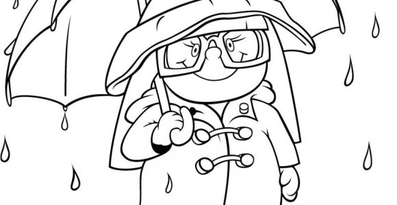 Coloriage Pour Moi Rain Gear Coloring Page Barnamyndir Til A° Lita