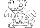 Coloriage Pour tout Petit Ce Petit Dragon Poss¨de Déj  De Tr¨s Grands Ailes Dessin   Colorier