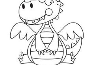 Coloriage Pour tout Petit Ce Petit Dragon Poss¨de Déj  De Tr¨s Grands Ailes Dessin   Colorier
