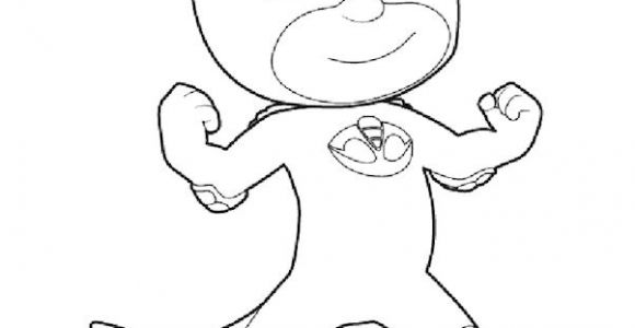 Coloriage Pour tout Petit En Ligne Coloriage Les Pyjamasques Gluglu Happybrain Pinterest