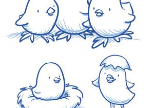 Coloriage Poussin De Paques Coloriage Poussins De Pâques Momes