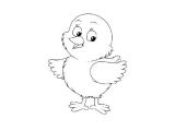 Coloriage Poussin De Paques Coloriages Paques Poussins