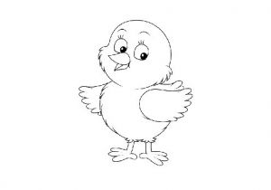 Coloriage Poussin De Paques Coloriages Paques Poussins