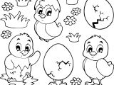 Coloriage Poussin De Paques Poussin 3 Animaux – Coloriages à Imprimer