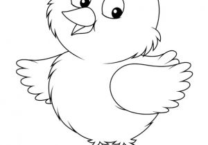 Coloriage Poussin De Paques Poussin Image Dessin à Colorier Tricot