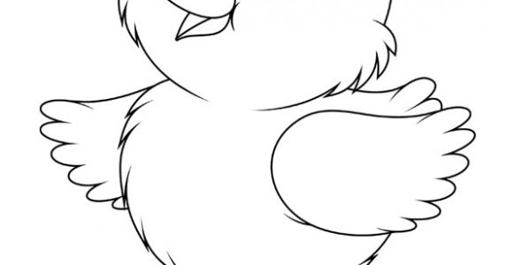Coloriage Poussin De Paques Poussin Image Dessin à Colorier Tricot