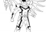 Coloriage Power Rangers force Mystic Power Rangers Have A Great Wing Coloring Page