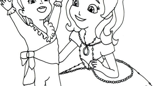 Coloriage Prince Et Princesse à Imprimer Nouveau Princesse sofia Coloriage A Imprimer