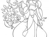 Coloriage Princesse Aladdin Aladdin Coloriage Jasmine Et Aladdin   Imprimer