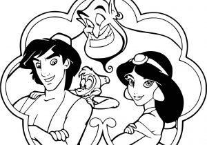 Coloriage Princesse Aladdin Coloriage Aladdin Coloriage Aladdin Jasmine Genie Abu Dessin