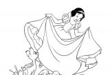 Coloriage Princesse Blanche Neige Coloriage Blanche Neige Momes