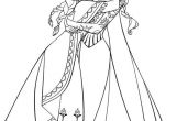 Coloriage Princesse Des Neiges à Imprimer Gratuit Coloriage Princesse Anna à Colorier Dessin à Imprimer