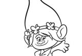 Coloriage Princesse Poppy Trolls Coloriage Les Trolls Princesse Poppy Coloring Page