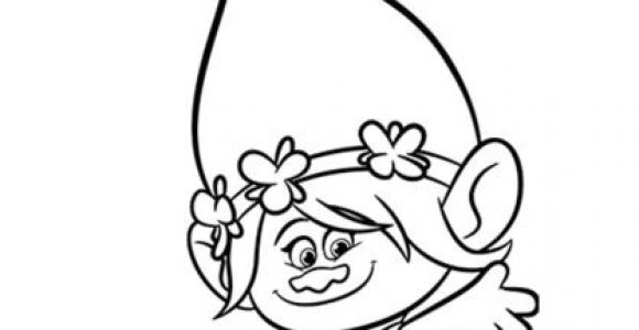 Coloriage Princesse Poppy Trolls Coloriage Les Trolls Princesse Poppy Coloring Page