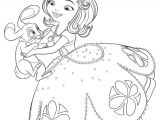 Coloriage Princesse sophia 40 Elegant Princess sofia Template