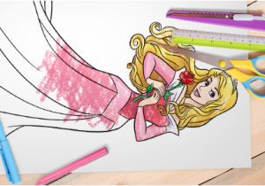 Coloriage Princesses Disney à Imprimer Gratuit Dessin Fille Kawaii Facile Disney