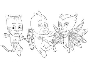 Coloriage Pyjamasque Coloriage Pyjamasques Dessin   Imprimer Sur Coloriages Fo