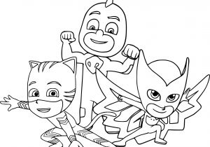 Coloriage Pyjamasque Pyjamasques Coloriage Meublerc