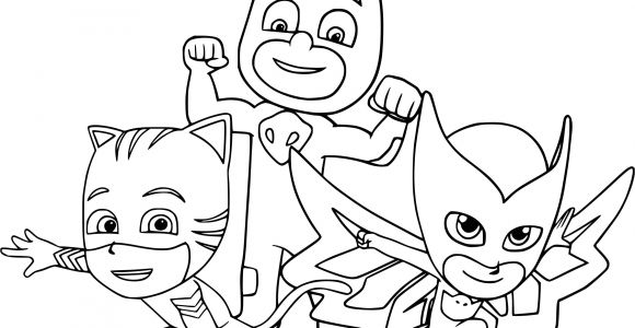 Coloriage Pyjamasque Pyjamasques Coloriage Meublerc