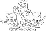 Coloriage Pyjamasques à Imprimer Coloriage Pyjamasques Super Heros Dessin   Imprimer