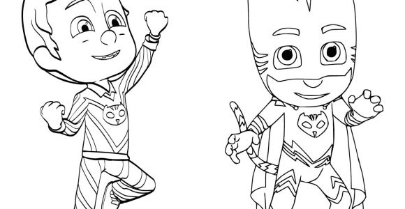 Coloriage Pyjamasques En Ligne Pyjamasque Coloriage En Ligne