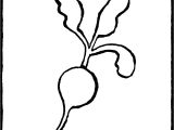 Coloriage Radis Radis Kiddi Kleurprentjes