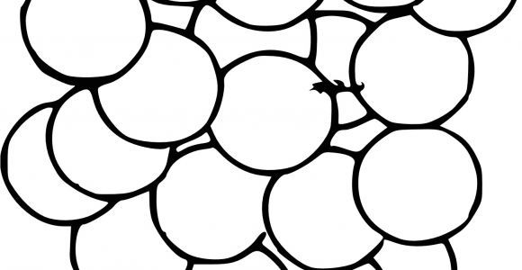 Coloriage Raisin à Imprimer Coloriage Grappe De Raisins Gratuit   Imprimer