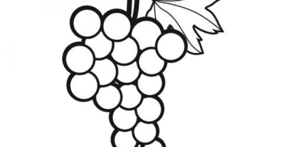 Coloriage Raisin A Imprimer Gratuit Raisin Coloriage