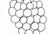 Coloriage Raisin Maternelle Coloriage D Une Grappe De Raisin Tªte   Modeler