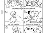 Coloriage Règles De Vie Maternelle Imagerie Les Règles De Vie B C D Pinterest
