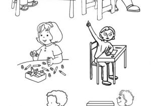 Coloriage Règles De Vie Maternelle Respect School