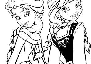 Coloriage Reine Des Neige Elsa Coloriage Elsa Et Anna Reine Des Neiges Dessin