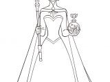 Coloriage Reine Des Neige Elsa Coloriage La Reine Des Neiges