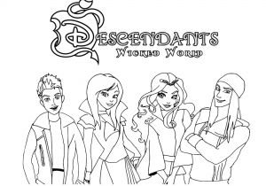 Coloriage Reine Des Neiges à Imprimer Pdf the Descendants Disney Coloriage the Descendants Coloriages