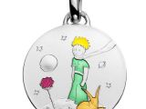 Coloriage Renard Petit Prince Médaille Le Petit Prince Sur Sa Plan¨te Colorisée Argent 950°