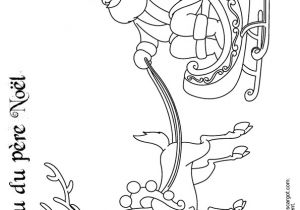 Coloriage Rennes Traineau Coloriage Traineau Du Pere Noel Avec Deux Rennes Sur Hugolescargot