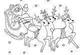 Coloriage Rennes Traineau Dessin De Traineau Rennes Pere Noel Coloriage