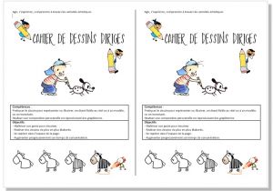 Coloriage Rentrée Maternelle Ms Gs Le Cahier De Dessin Dirigé Dessin Dirigé Pinterest
