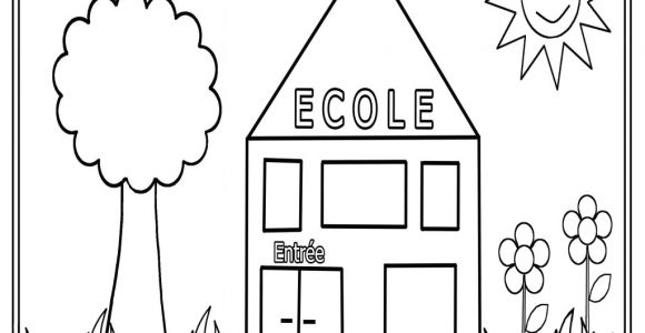 Coloriage Rentrée Scolaire Maternelle Coloriage Rentrée Scolaire Imprimer