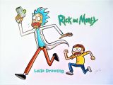 Coloriage Rick Et Morty Dessiner Rick Et Morty Speed Drawing